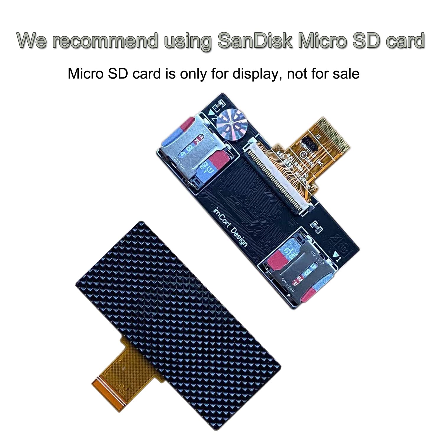 Fleane Fip02 Dual Micro Sd Adapter For Ipod Classic Ipod Video 5Th 5.5Th 6Th 6.5Th 7Th 7.5Th Tf Card Adapter Replace Mk8022Gaa Mk1634Gal Mk1231Gal